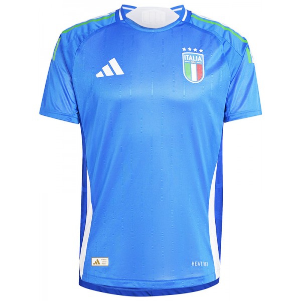 Italy maglia da casa uniforme da calcio prima maglia da calcio sportiva da uomo per la Coppa Euro 2024